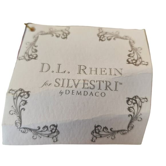 2008 R.L. Rhein for Silvestri by Demdaco Red Angel Tree Topper EUC - Picture 6 of 8